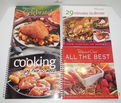 lot of 4 Pampered Chef Spiral Bound cook books - £18.91 GBP