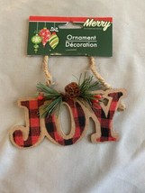 JOY Christmas Ornament - $10.00