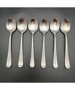 6 Supreme Cutlery by Towle LIBERTY BELL BELLE Stainless TEASPOONS 6 3/8&quot;... - $628.11 MXN