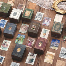 Mengtai Vintage Stamp Book Collection - Dive into Retro Elegance! - £7.49 GBP