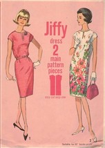 16/B36 UNCUT FF VINTAGE 1960S SEWING PATTERN SIMPLICITY 5821 JIFFY EASY ... - $15.43