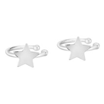 Captivating and Trendy Little Stars Sterling Silver Upper Ear Cuffs - £9.34 GBP
