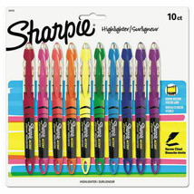 Sharpie Accent Pen Style Liquid Highlighter Assorted Colors (24415PP) - £14.17 GBP