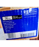 1 Roll HP Designjet Inkjet Large Format Paper 4.5 mil 36&quot; x 150 ft White... - $202.48 CAD