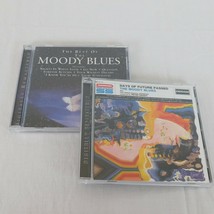 Lot of 2 Best of Moody Blues &amp; Days of Future Passed CDs Nights in White Satin - £15.51 GBP