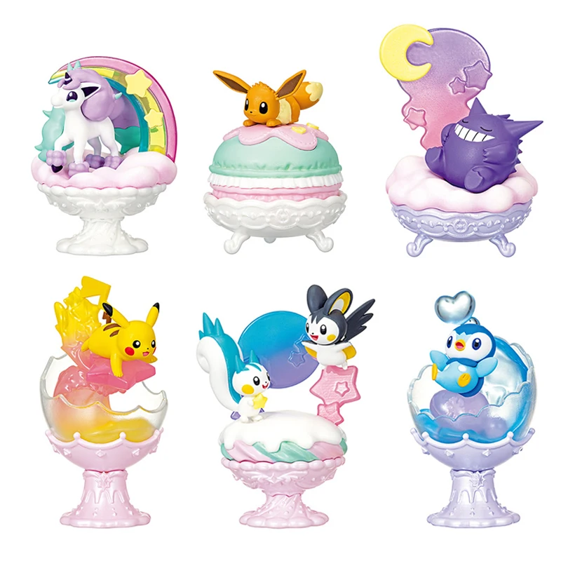 Pokemon Figure Re-Ment Pop&#39;n Sweet Collection Pikachu Eevee Piplup Gengar - £18.31 GBP+
