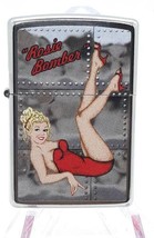 Rosie Bomber Retro Style WWII Aircraft Nose Art Authentic Zippo Street C... - £19.65 GBP