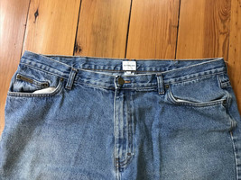 Vtg 90s Style Calvin Klein Medium Wash Denim Blue Jean Jorts Leg Shorts ... - £23.44 GBP