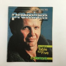 VTG Premium Channels Mini Magazine December 1983 Jon Voight in Table for Five - £15.22 GBP