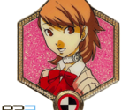 Persona 3 Portable Yukari Takeba Gold Enamel Pin Figure Official Atlus R... - $9.99