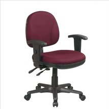 Office Star Ergonomic Sculptured Manager&#39;S Chair With, Icon Black Fabric - £159.86 GBP