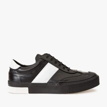 The Rom Black Leather Men Sneaker image 7