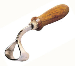 Horse Farrier Knife Tool Swiss Hoof Oval Loop  Sharp Edge Steel Blade 98474 - $9.89