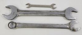 *J6) Vintage Mixed Lot of 3 Blue Point Supreme Open Closed Wrench Tools - $14.84