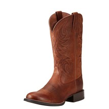 Cowboy Boot, Handmade Boots Men, Brown Leather Boots Men, Leather Boots ... - $219.03 CAD+