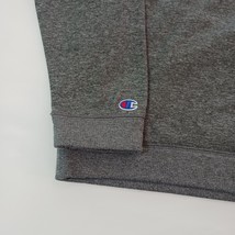 Champion Authentic Men's M Fleece 1/4 Zip Pullover Hoodie Drawstring Sweatshirt image 8