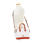 NEW Dooney &amp; Bourke Pebble Grain Darcy Satchel WHITE - €160,92 EUR