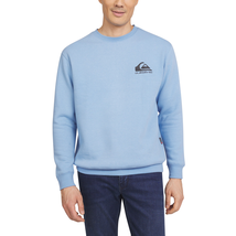 Quiksilver Men&#39;s Crew Neck Sweatshirt Regular Fit Ribbed Collar Sizes: S - XXL - £14.45 GBP