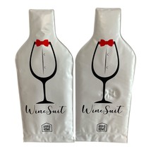 Set of 2 Ampio Home WineSuit Bottle Protectors – Travel Wine Sleeves - $20.00