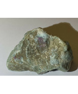 Fuchsite Raw Stone Crystal Teal Green 2”L x 1.5” W x 1” H - £2.65 GBP