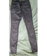 Juicy Couture Skinny Stretch Womens Jeans Size S Blue Gray faded look Ac... - $1.97