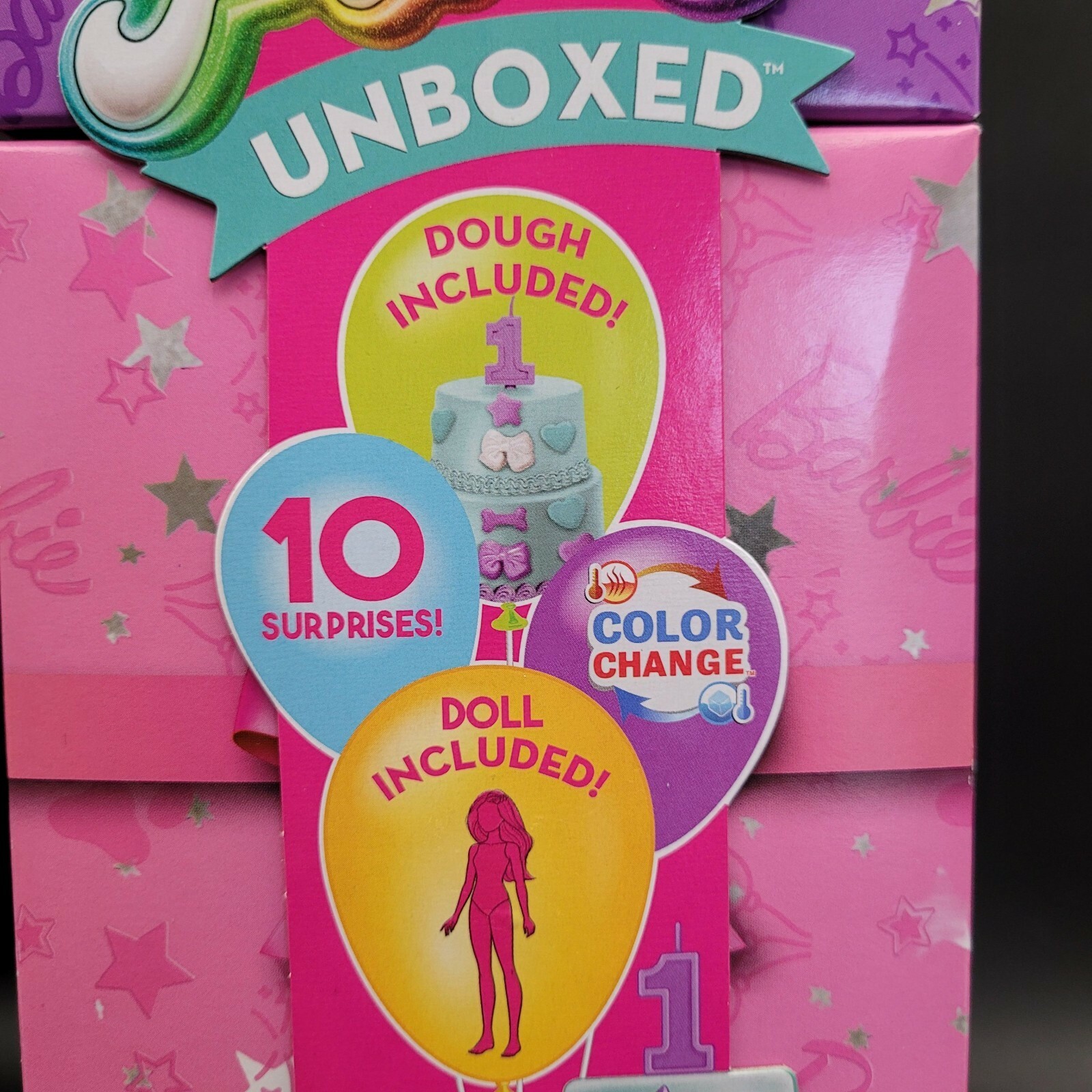 Barbie Party Unboxed Pet Birthday Series Doll and Accessories Birthday Bows Set Item image 3