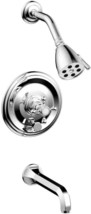 Phylrich 500-26/026 Hex Traditional Pressure Balance Shower Set Polished Chrome - £392.77 GBP