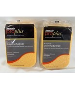 2 Heavy Duty Pro plus Grouting Sponge Wipes &amp; Rinses Faster - $9.65