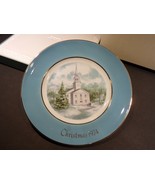 Avon 1974 Christmas Plate &quot;Country Church&quot;  - $17.98