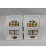 Vintage Wet n&#39; Wild Las Vegas Slot Machine 2.78&quot; Salt &amp; Pepper Shakers K... - $11.87