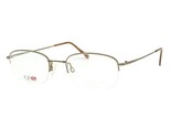 Charmant Aristar 6023 035 Light Brown Half Frame Men&#39;s Flex Eyeglasses 5... - £86.12 GBP