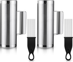 4 Pieces Of Kathfly Metal Guiro Instrument Stainless Steel Guiro Musical - £32.98 GBP