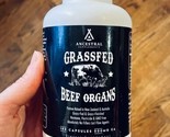 NEW SEALED Ancestral Supplements Grass Fed Beef Organs - 180 Capsules EX... - $28.04