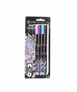Bic Intensity Fine Line Color Collection, No Bleed Markers, 4 Count per ... - $9.00