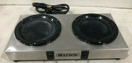 BUNN-O-MATIC HOT PLATE WX-2 Double Warrmer - $40.00