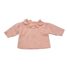 Vintage Gymboree Baby Clothes Pink Princess Crown Sweater 0 3 M Ruffle C... - €21,36 EUR