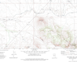The Point, Nevada-Idaho 1971 Vintage USGS Topo Map 7.5 Quadrangle Topogr... - £20.55 GBP