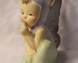 Old Japanese / Japan Made Little Girl w/ Butterfly Wings 3&quot; figurine - $8.00