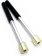 Tuoren 7.5&quot; Rubber Head Percussion Mallets Sticks For Tenor Steelpan Steel - £30.52 GBP