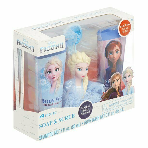 Frozen II 4-Piece Soap & Scrub Bath Set (LOC N-Shed) Item image 3
