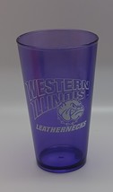 Plastic Purple Pint Cup 16oz Western Illinois Leathernecks  - £8.72 GBP