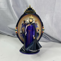 2002 Disney&#39;s Legendary Villains Bradford Exchange Evil Queen Figure &amp; P... - £51.39 GBP