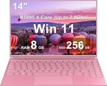 14&quot; Laptop 8Gb Ddr4 256Gb Ssd Celeron N5095 (Up To 2.9Ghz) 4-Core Win 11... - $591.99