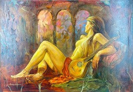 Arseny Dvoronin Original Renaissance Flesh Goal Women Cistar Instrument Art-
... - £15,938.02 GBP