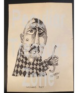 Bill Jameson Surrealism Drawing "Wayward Poet" 1968 - €25,77 EUR Bill Jameson Surrealism Drawing "Wayward Poet" 1968 - €25,77 EUR