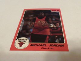  1986 Star Michael Jordan Rookie # 1 Checklis... - £2,054.20 GBP