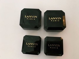 Lanvin Paris Soap Lot Vintage With Plastic Box Rare Powder Room Item - £43.50 GBP