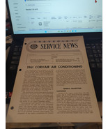 Chevrolet Service News Volume 33 April 1961 #4 Corvair Air Conditioning - $6.92