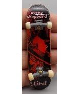 Tech Deck Fingerboard Corey Sheppard Blind Graphic Skin 3 3/4 Inches Vin... - $15.47