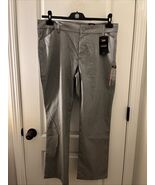 NWT Lee Wrinkle Free Women’s Straight Mid Rise Pant Size 16 Ash Heather - $46.74 CAD